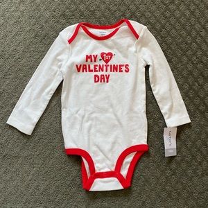 NWT 18m Valentine’s onesie